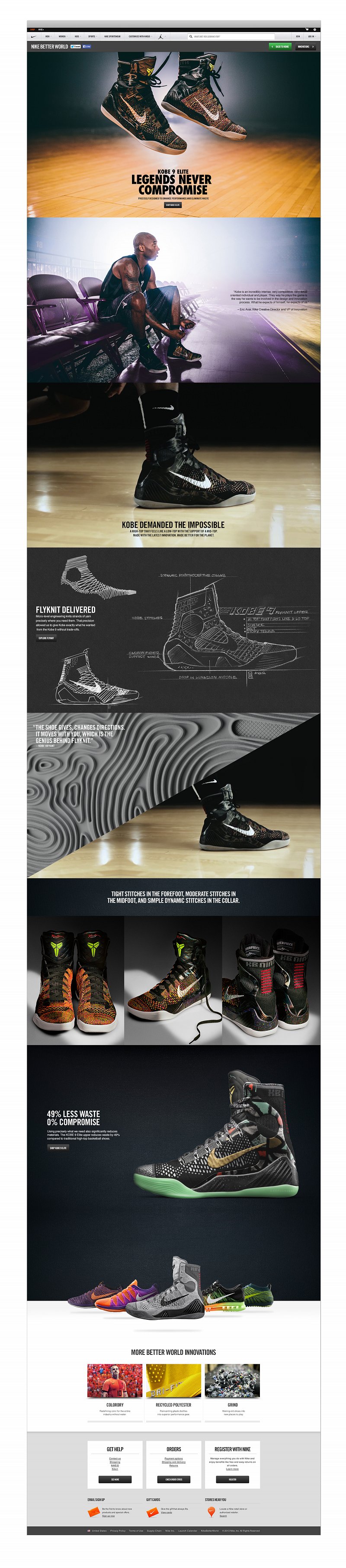 nike better world 2013